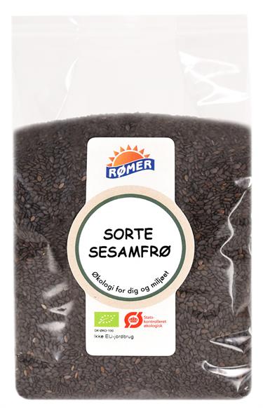 Sesamfrø Sorte, 500 g. Økologisk